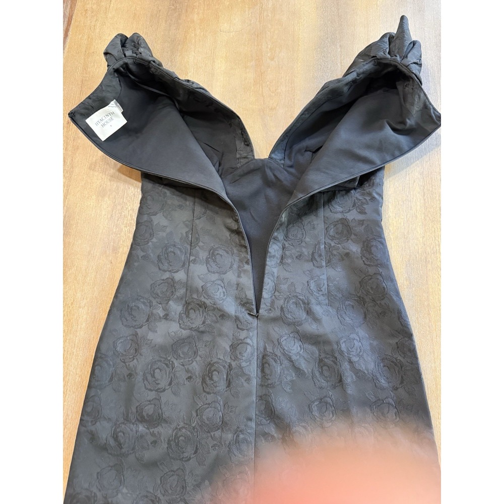 Tuckernuck Hyacinth House Tanya Black Jacquard Dress Size Small - Picture 12 of 16